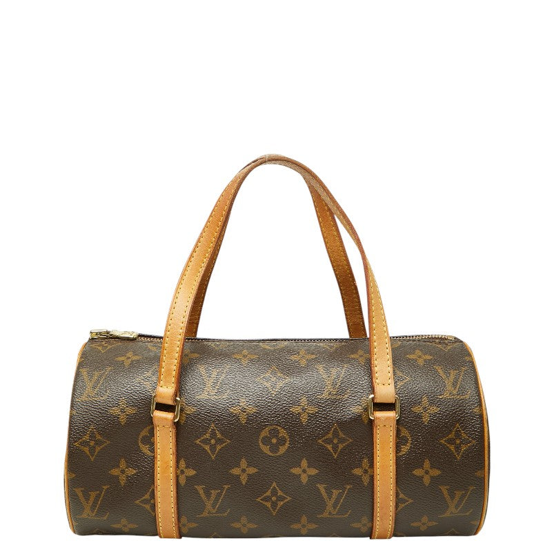 ルイ ヴィトン モノグラム パピヨン26 ハンドバッグ M51386 ブラウン PVC レザー レディース LOUIS VUITTON 【中古】