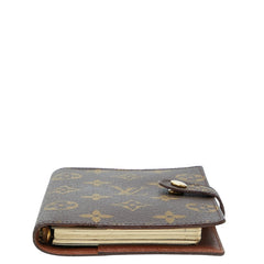 ルイ ヴィトン モノグラム アジェンダPM システム手帳 手帳 R20005 ブラウン PVC レザー レディース LOUIS VUITTON 【中古】