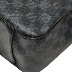 ルイ ヴィトン ダミエ グラフィット タダオ ハンドバック ショルダーバッグ2WAY N51192 ブラック PVC レザー メンズ LOUIS VUITTON 【中古】