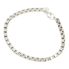 ティファニー ベネチアンリンク ブレスレット SV925 シルバー レディース TIFFANY&Co. 【中古】