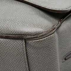 ルイ ヴィトン タイガ ロマンMM ショルダーバッグ M32623 グラシエ グレー レザー メンズ LOUIS VUITTON 【中古】