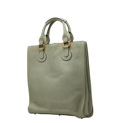 クロエ トートバッグ ハンドバッグ グリーン レザー レディース Chloe 【中古】