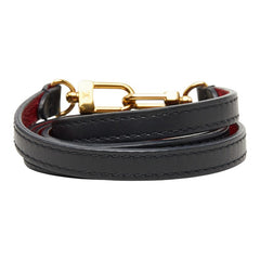 ルイ ヴィトン ショルダーストラップ ネイビー レザー レディース LOUIS VUITTON 【中古】