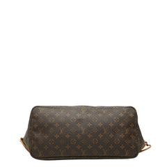 ルイ ヴィトン モノグラム ネヴァーフルGM トートバッグ ショルダーバッグ M40157 ブラウン PVC レザー レディース LOUIS VUITTON 【中古】