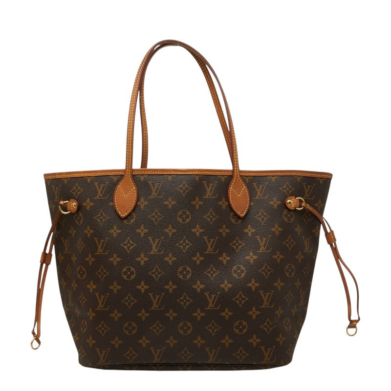 ルイ ヴィトン モノグラム ネヴァーフル MM トートバッグ M40156 ブラウン PVC レザー レディース LOUIS VUITTON 【中古】