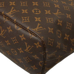 ルイ ヴィトン モノグラム ネヴァーフル MM トートバッグ M40156 ブラウン PVC レザー レディース LOUIS VUITTON 【中古】