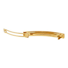 シャネル ロゴ バレッタ ヘアアクセサリー 01P刻印 ゴールド メッキ レディース CHANEL 【中古】
