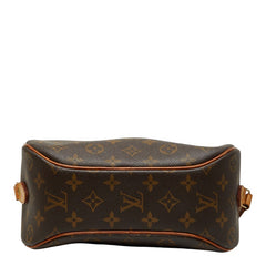 ルイ ヴィトン モノグラム ブロワ 斜め掛け ショルダーバッグ M51221 ブラウン PVC レザー レディース LOUIS VUITTON 【中古】