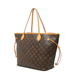 ルイ ヴィトン モノグラム ネヴァーフルMM ショルダーバッグ トートバッグ M40156 ブラウン PVC レザー レディース LOUIS VUITTON 【中古】