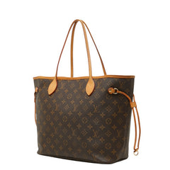 ルイ ヴィトン モノグラム ネヴァーフルMM ショルダーバッグ トートバッグ M40156 ブラウン PVC レザー レディース LOUIS VUITTON 【中古】
