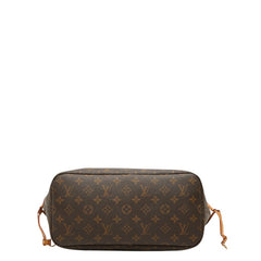 ルイ ヴィトン モノグラム ネヴァーフルMM ショルダーバッグ トートバッグ M40156 ブラウン PVC レザー レディース LOUIS VUITTON 【中古】