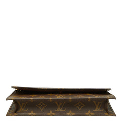 ルイ ヴィトン モノグラム ポシェット ラバ23 セカンドバッグ クラッチバッグ M51940 ブラウン PVC レザー メンズ LOUIS VUITTON 【中古】