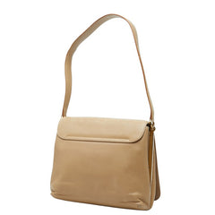 サルヴァトーレフェラガモ ショルダーバッグ ワンショルダー BW-21 8219 ベージュ レザー レディース Salvatore Ferragamo 【中古】