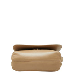 サルヴァトーレフェラガモ ショルダーバッグ ワンショルダー BW-21 8219 ベージュ レザー レディース Salvatore Ferragamo 【中古】