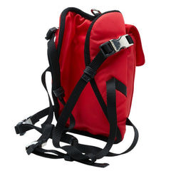 プラダ Re-Nylon 三角ロゴプレート ドッグハーネス レッド ナイロン レザー ユニセックス PRADA 【中古】