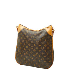 ルイ ヴィトン モノグラム オデオンMM 斜め掛け ショルダーバッグ M56389 ブラウン PVC レザー レディース LOUIS VUITTON 【中古】