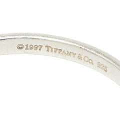 ティファニー 1837 ナロー バングル ブレスレット SV925 シルバー レディース TIFFANY&Co. 【中古】
