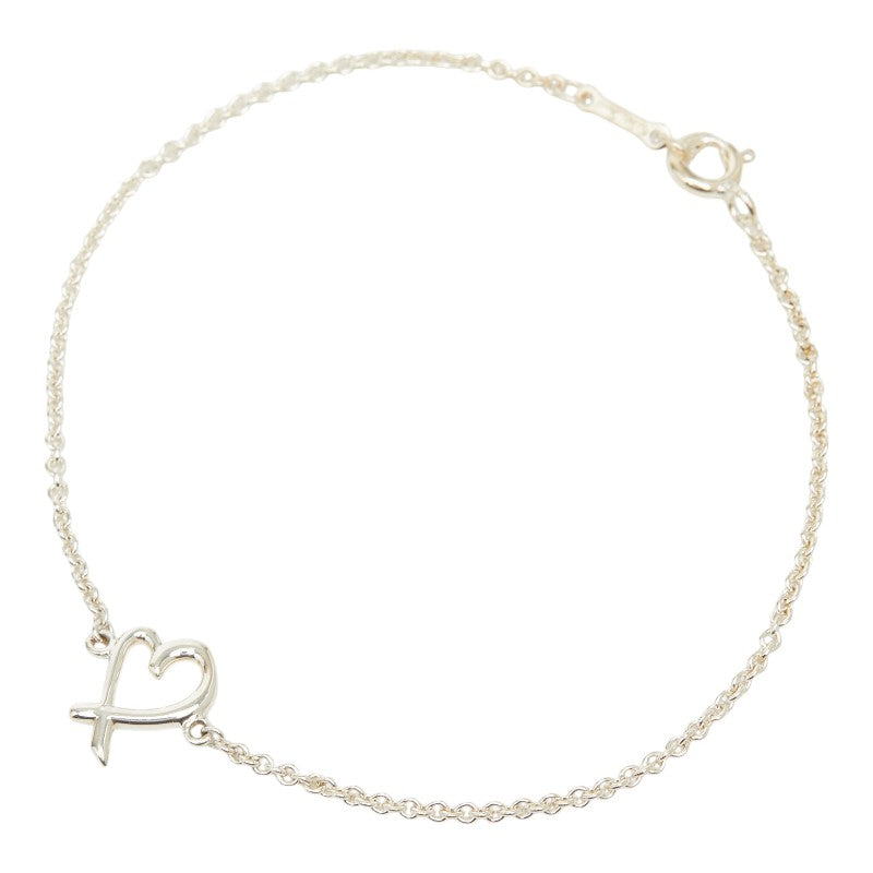 ティファニー パロマ ピカソ ラビングハート ブレスレット SV925 シルバー レディース TIFFANY&Co. 【中古】