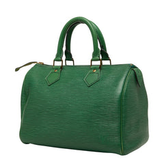 ルイ ヴィトン エピ スピーディ25 ハンドバッグ ミニボストンバッグ M43014 ボルネオグリーン レザー レディース LOUIS VUITTON 【中古】