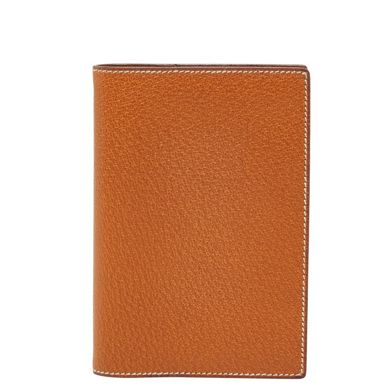 エルメス アジェンダGM 手帳カバー ブラウン ピッグスキン レディース HERMES 【中古】