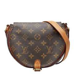 ルイ ヴィトン モノグラム タンブラン 斜め掛け ショルダーバック M51179 ブラウン PVC レザー レディース LOUIS VUITTON 【中古】