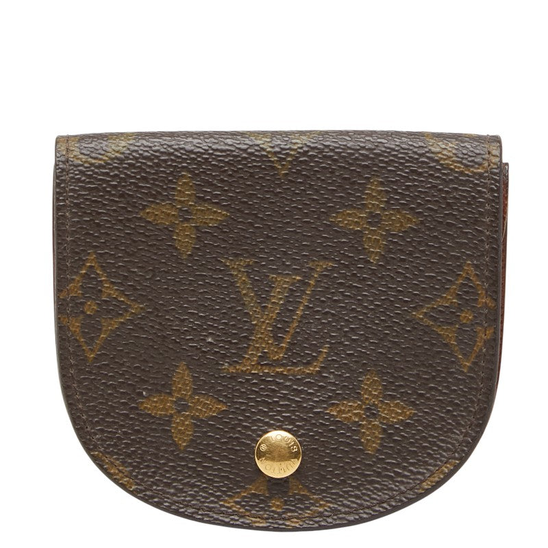 ルイ ヴィトン モノグラム ポルトモネ グゼ コインケース 小銭入れ M61970 ブラウン PVC レザー レディース LOUIS VUITTON 【中古】