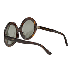 セリーヌ ラウンド サングラス CL40081U ブラウン プラスチック レディース CELINE 【中古】