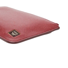 エム シー エム ロゴ コインケース ワインレッド ゴールド レザー レディース MCM 【中古】