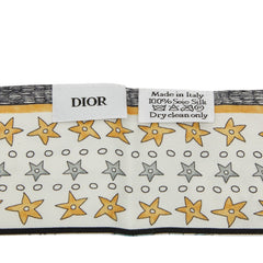 ディオール ミッツァ タロット Étoile エトワール スター スカーフ ホワイト マルチカラー シルク レディース Dior 【中古】