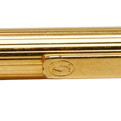 カルティエ マスト ドゥ カルティエ ツイスト式 ボールペン ゴールド メッキ レディース CARTIER 【中古】