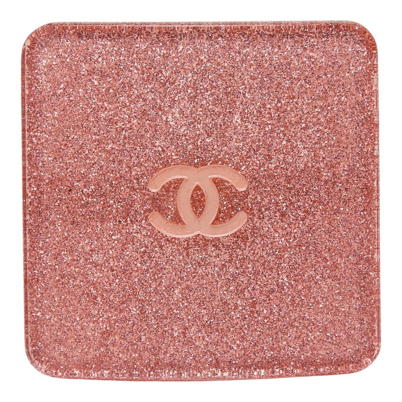 シャネル ココマーク バレッタ ヘアアクセサリー 00A ピンク シルバー プラスチック メタル レディース CHANEL 【中古】