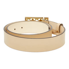 グッチ ベルト サイズ:80/32 ベージュ レザー レディース GUCCI 【中古】