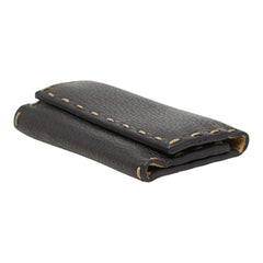 フェンディ セレリア ステッチ 6連 キーケース 8AP016 ブラック レザー レディース FENDI 【中古】
