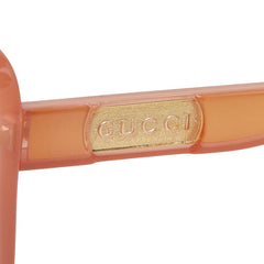 グッチ サングラス GG0789S ピンク プラスチック レディース GUCCI 【中古】