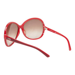 フェンディ ズッカ サングラス FS5099 レッド プラスチック レディース FENDI 【中古】