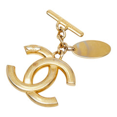 シャネル ココマーク チャーム ゴールド メッキ レディース CHANEL 【中古】