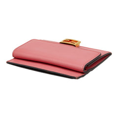 フェンディ バゲット カードケース コインケース 8M0423 ピンク レザー レディース FENDI 【中古】