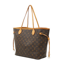 ルイ ヴィトン モノグラム ネヴァーフルMM ショルダーバッグ トートバッグ M40156 ブラウン PVC レザー レディース LOUIS VUITTON 【中古】
