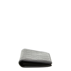 ルイ ヴィトン ダミエ アンフィニ ポルトフォイユ ブラザ 長財布 N63010 オニキス ブラック レザー メンズ LOUIS VUITTON 【中古】