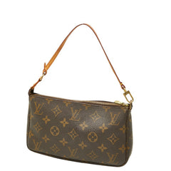 ルイ ヴィトン モノグラム ポシェット アクセソワール ハンドバッグ M51980 ブラウン PVC レザー レディース LOUIS VUITTON 【中古】