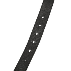 バーバリー チェック ベルト ブラック レザー メンズ BURBERRY 【中古】