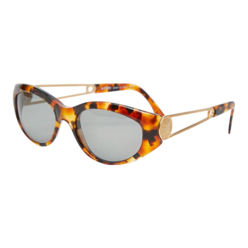 フェンディ サングラス アイウェア 度入り FS301 ブラウン プラスチック レディース FENDI 【中古】