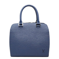 ルイ ヴィトン エピ ポンヌフ ハンドバッグ M52055 トレドブルー レザー レディース LOUIS VUITTON 【中古】
