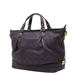 ルイ ヴィトン モノグラム マヒナ ステラPM ハンドバッグ ショルダーバッグ 2WAY M93983 パープル レザー レディース LOUIS VUITTON 【中古】
