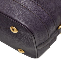 ルイ ヴィトン モノグラム マヒナ ステラPM ハンドバッグ ショルダーバッグ 2WAY M93983 パープル レザー レディース LOUIS VUITTON 【中古】