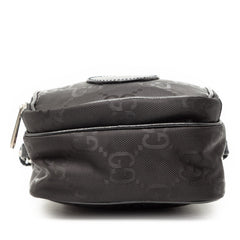 グッチ GGナイロン オフ ザ グリッド ハンドバッグ ショルダーバッグ 2WAY 625850 ブラック ナイロン レザー レディース GUCCI 【中古】
