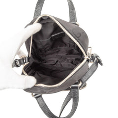 グッチ GGナイロン オフ ザ グリッド ハンドバッグ ショルダーバッグ 2WAY 625850 ブラック ナイロン レザー レディース GUCCI 【中古】
