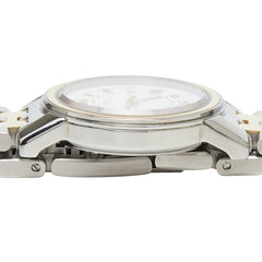 エルメス キャリック 腕時計 CA1.220 クオーツ ホワイト文字盤 ステンレススチール メッキ レディース HERMES 【中古】