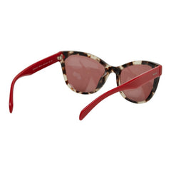 プラダ サングラス SPR21S-F レッド ブラウン プラスチック レディース PRADA 【中古】
