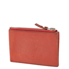 エルメス クラリスPM コインケース 小銭入れ オレンジ系 レザー レディース HERMES 【中古】